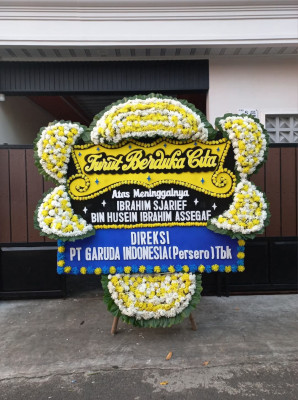 Papan Bunga Duka di Gintung